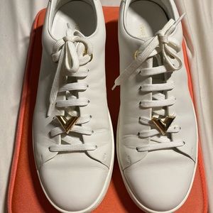 💛Louis Vuitton white front end sneakers